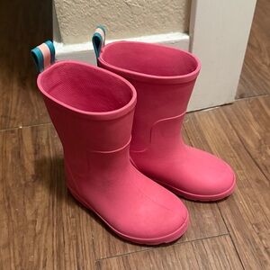 Totes rain boots Pink Toddler Size 5-6